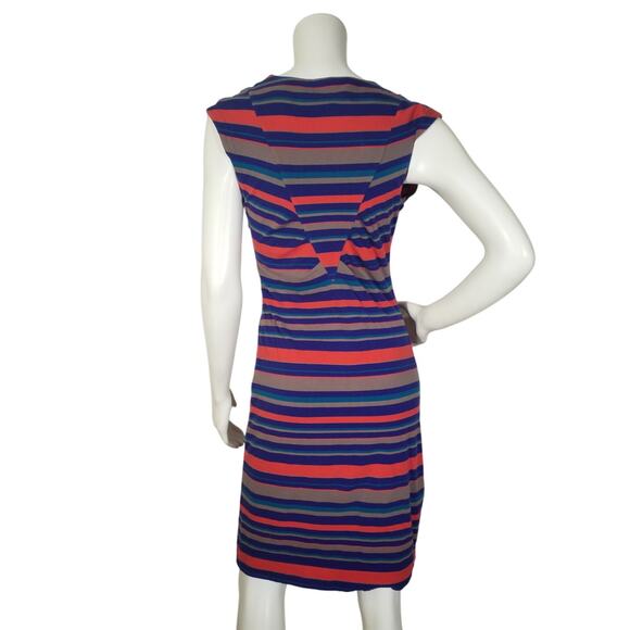 Marc by Marc Jacobs Striped Sleeveless Vneck Dress Size S - Picture 4 of 9